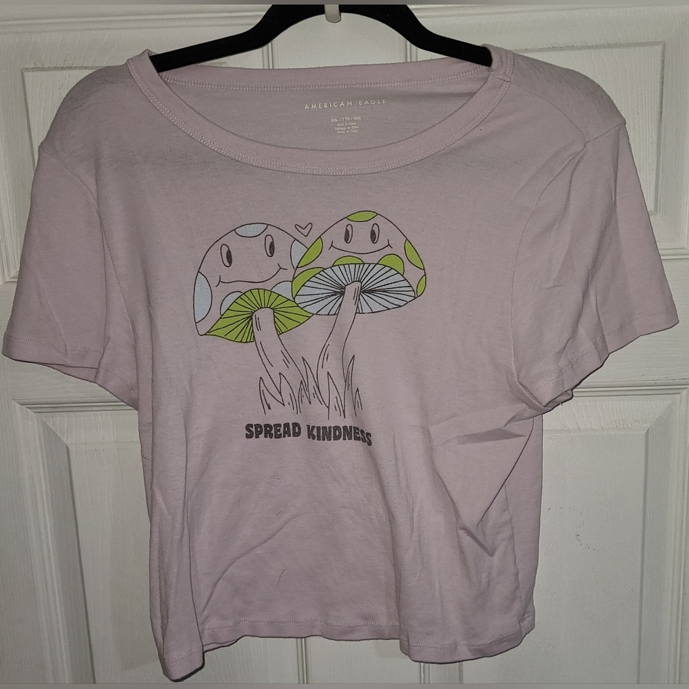 American Eagle crop top graphic t-shirt XXL